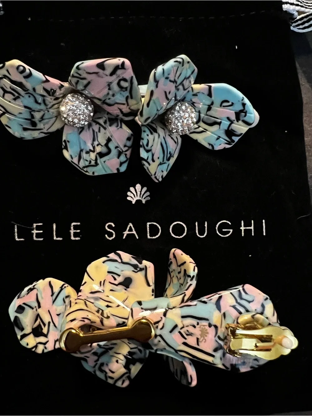 🔥🔥ONE ITEM DEAL OF THE DAY LELE SADOUGUI Authentic Earrings Reduced Buy Now Save